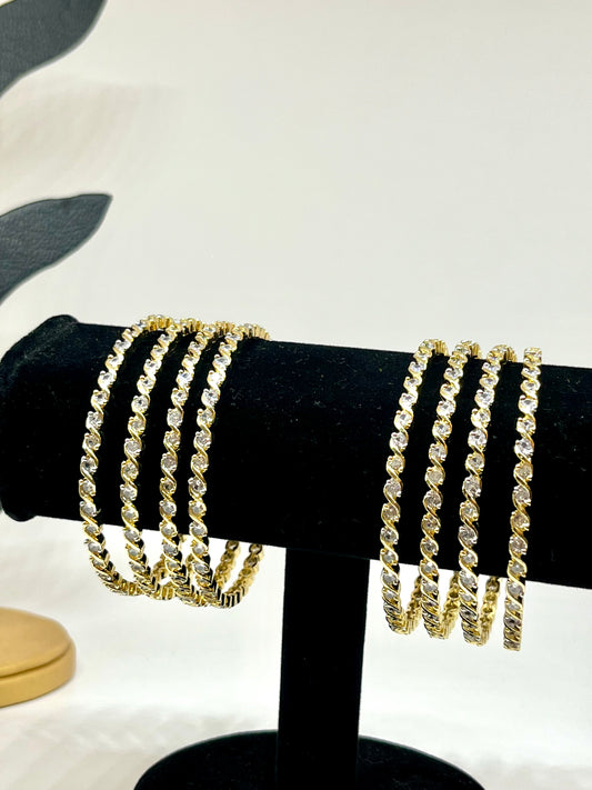 Golden Shimmer AD Bangle