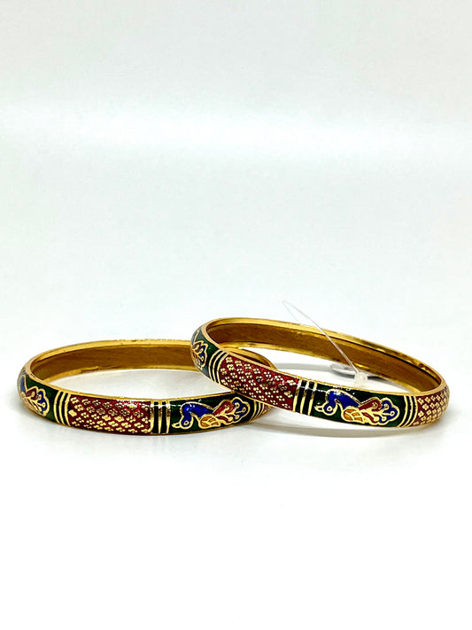 Anaya Meenakari Multicoloured Bangles
