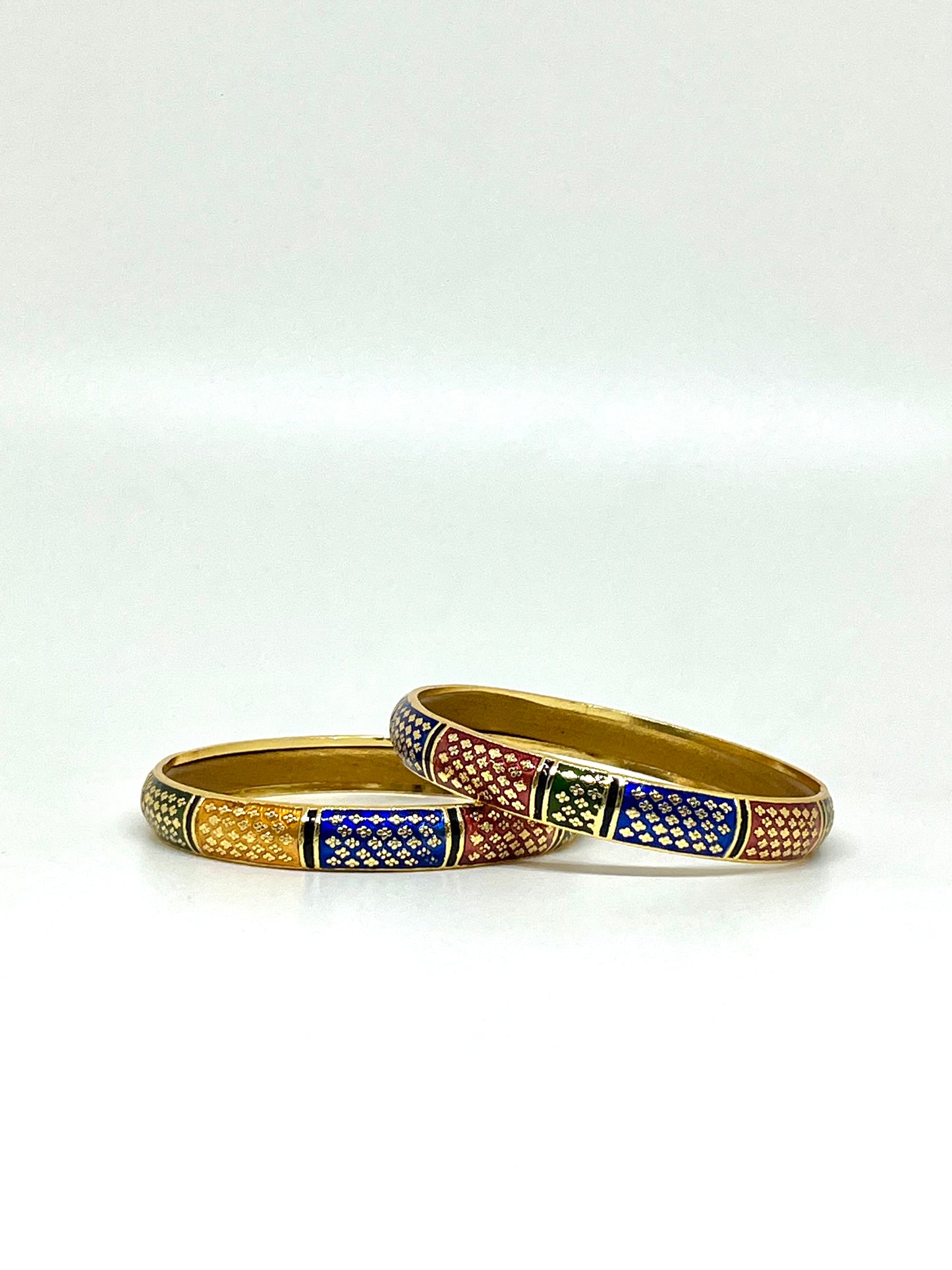 Arohi Multi-coloured Meenakari Kada